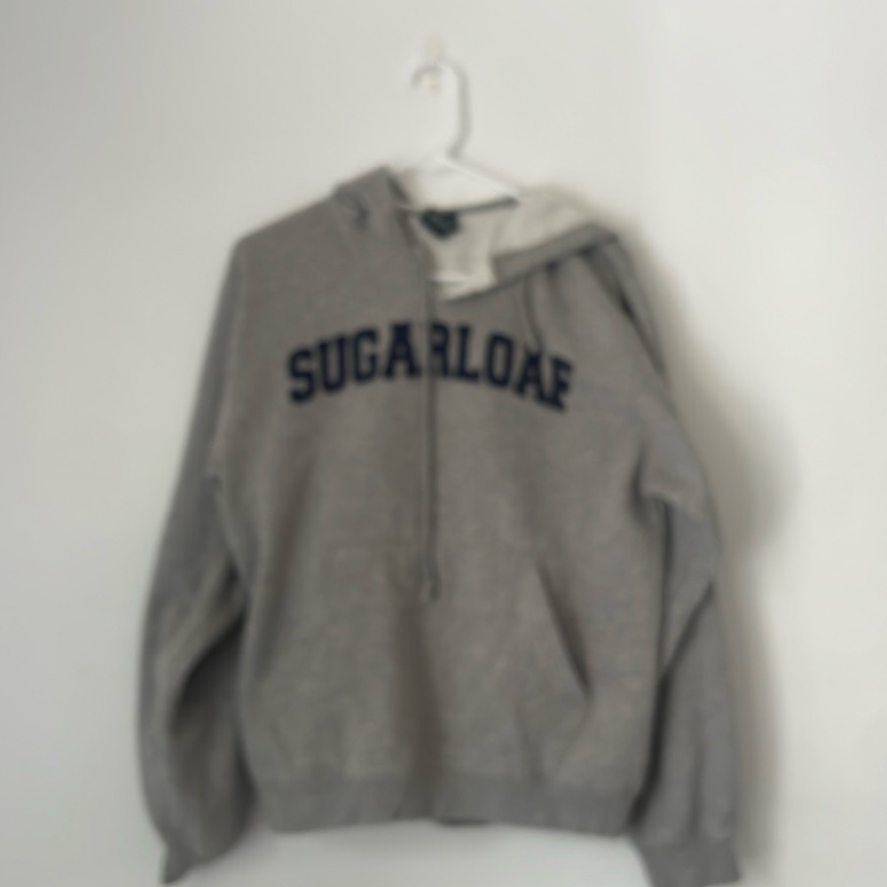 Sugarloaf grey sweatshirt